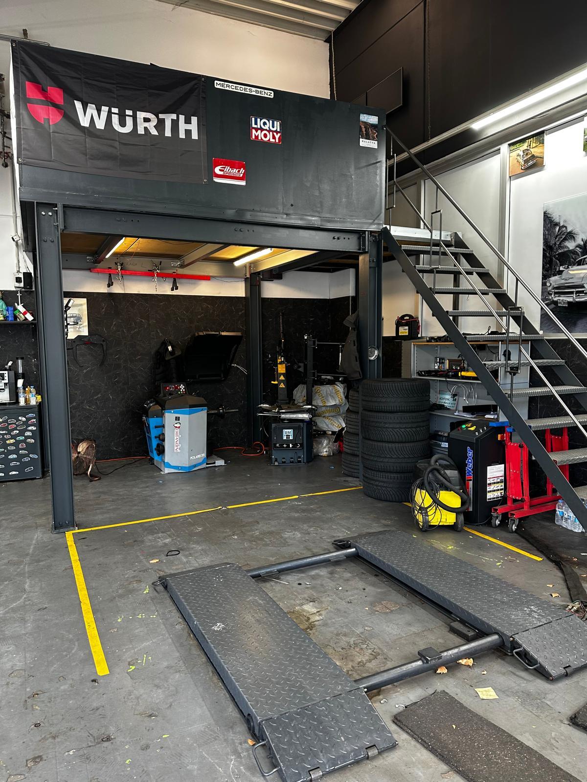 Arbeitsbereich der Werkstatt